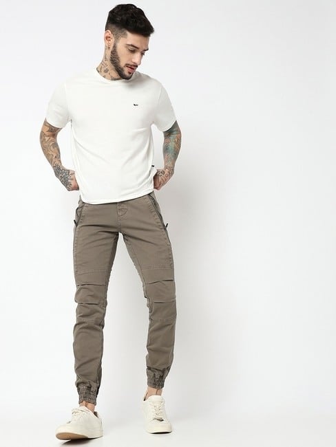 GAS | Bob Skinny Flat-Front Jogger Pants