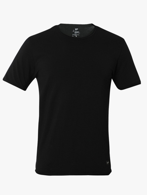 Slim Fit Short Sleeve Crew Neck Solid Cotton Lycra T-Shirt