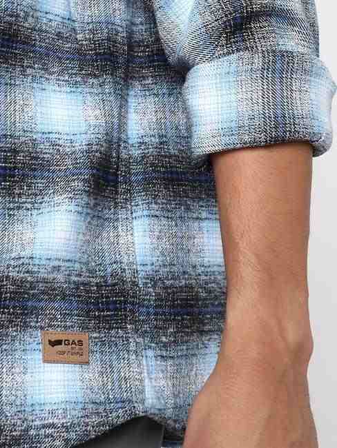 Shacket Full Sleeve Checkered Cotton Shirts
