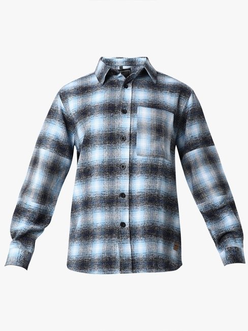 Shacket Full Sleeve Checkered Cotton Shirts