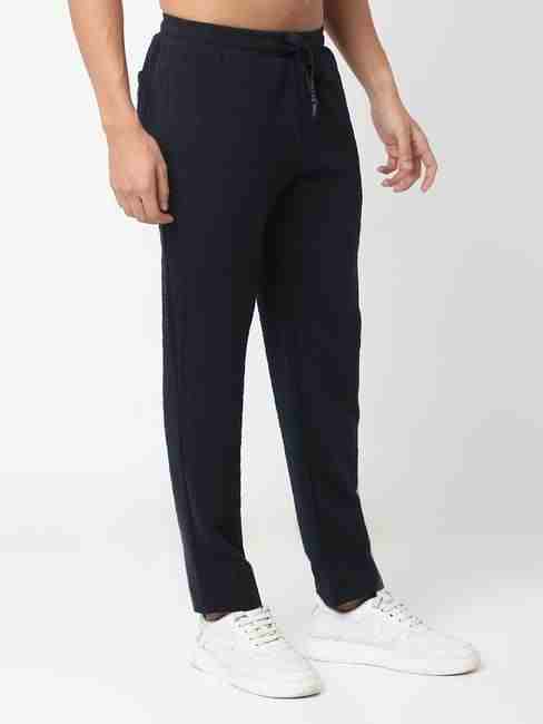 Brand Embossed Regular Fit Pants