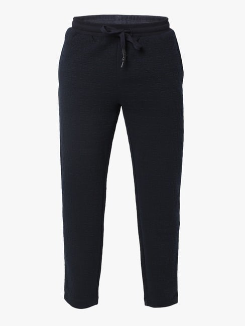 Brand Embossed Regular Fit Pants