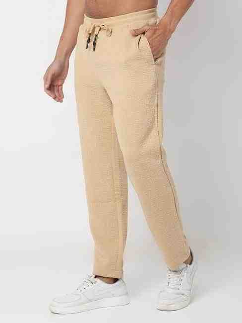 Renzo Emb Brand Embossed Regular Fit Track Pants