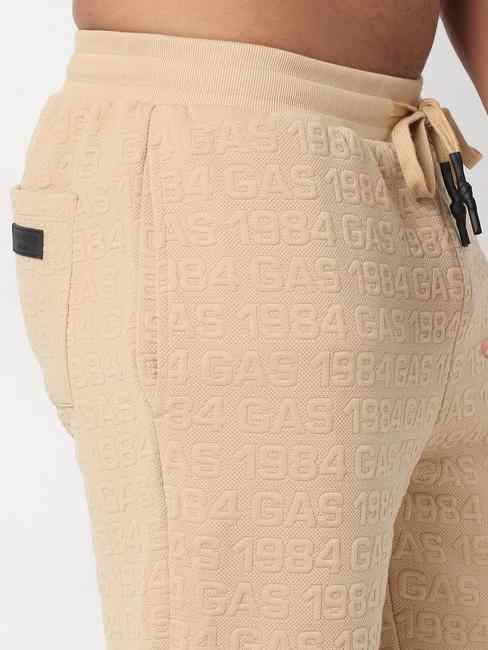 Renzo Emb Brand Embossed Regular Fit Track Pants