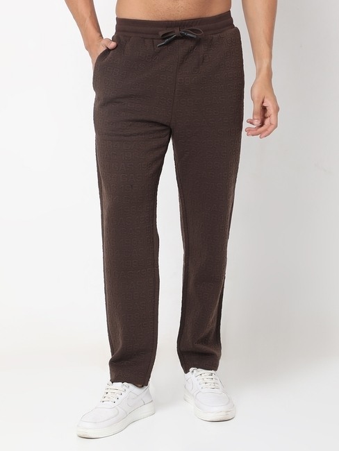 GAS | Brand Embossed Regular Fit Pants