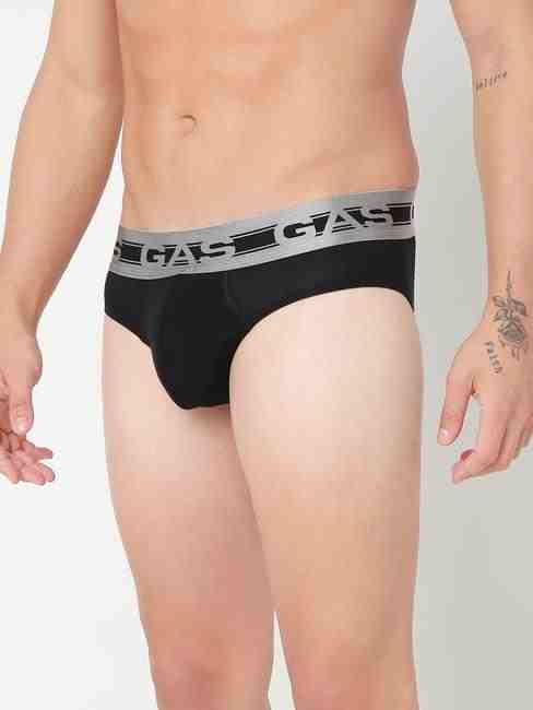 Men's Solid Classic Modal Briefs - Black