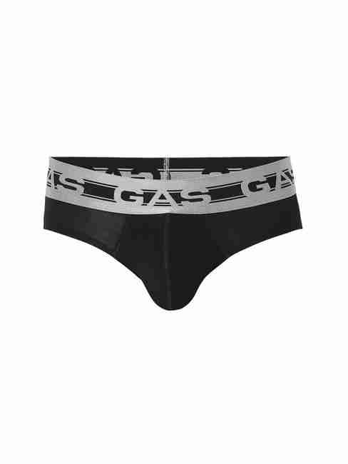 Men's Solid Classic Modal Briefs - Black