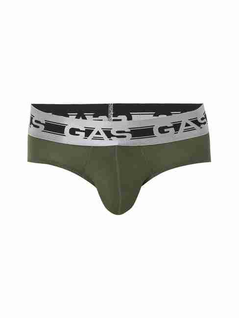 Men's Solid Classic Modal Briefs - Green