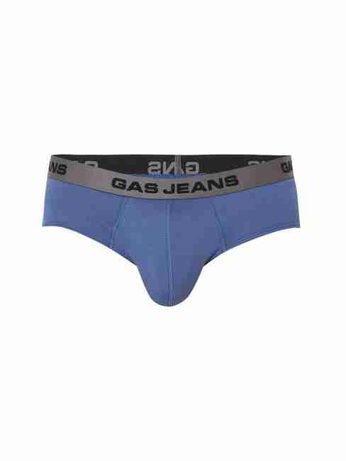 Men's Solid Classic Cotton Briefs - Navy