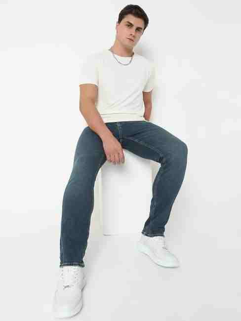 GAS | Toki Slim Straight Fit Solid Denim