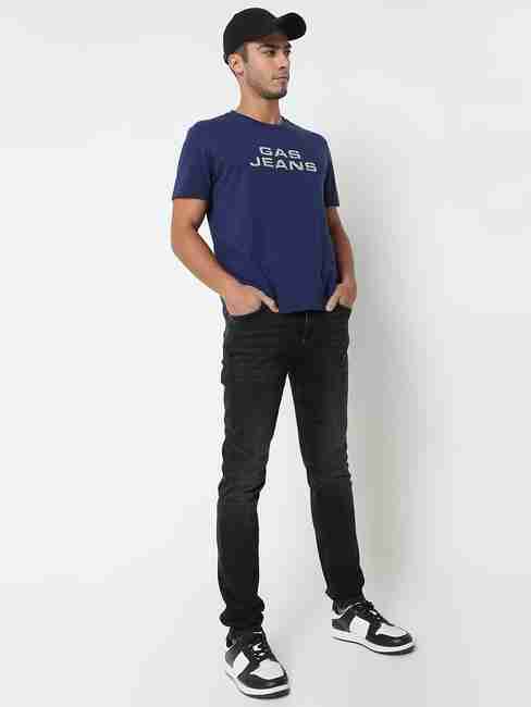 GAS | Sax Skinny Fit Solid Denim
