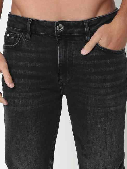 Sax Skinny Fit Solid Denim