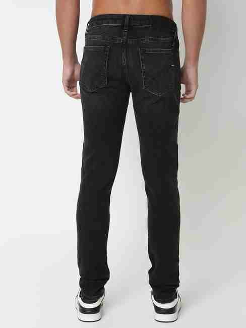 Sax Skinny Fit Solid Denim