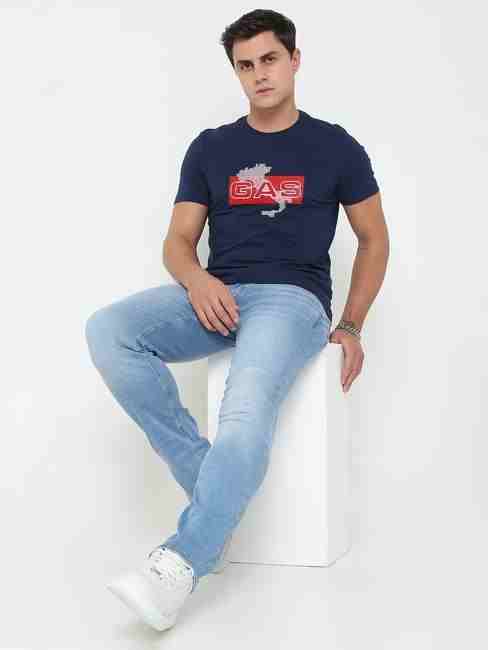 GAS | Albert Slim Fit Solid Denim