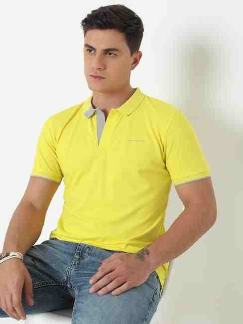 GAS | Regular Fit Solid Polo T-Shirt with Short Sleeve