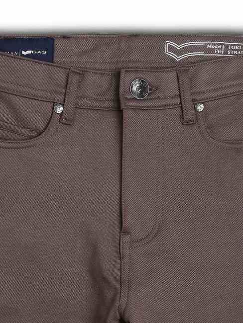 Slim Fit Solid Trousers