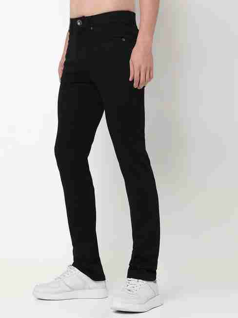 Slim Fit Solid Trousers