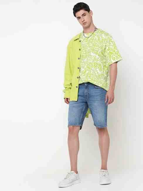 GAS | Straight Fit Solid Shorts