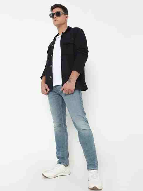 GAS | Toki Slim Straight Fit Solid Denim