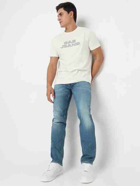 GAS | Jaxon Straight Fit Solid Denim