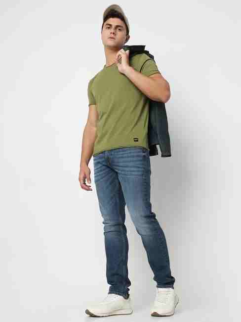 GAS | Toki Slim Straight Fit Solid Denim