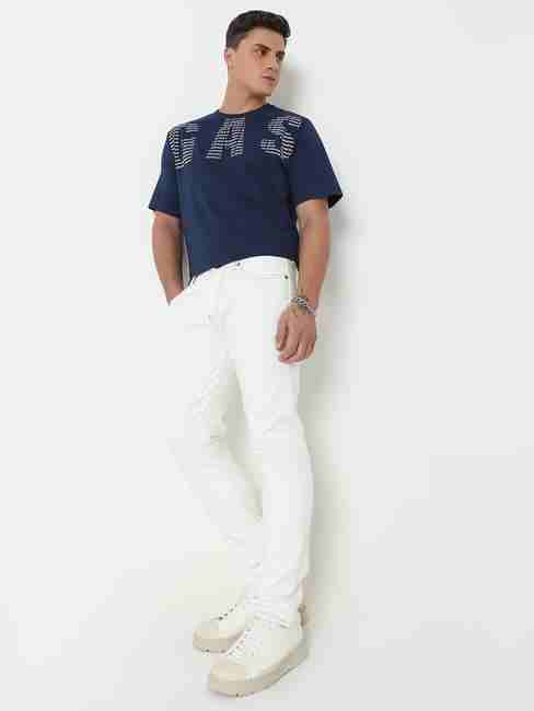 GAS | Toki Slim Straight Fit Solid Denim