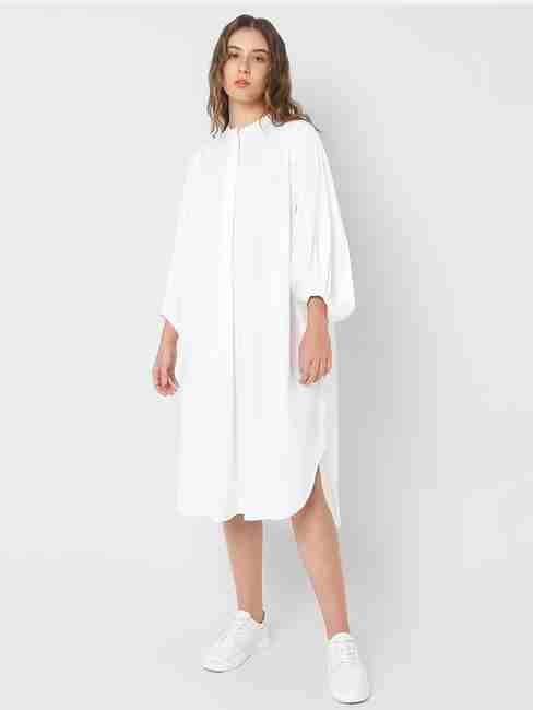 GAS | Oversized Mandarin Collar Dress