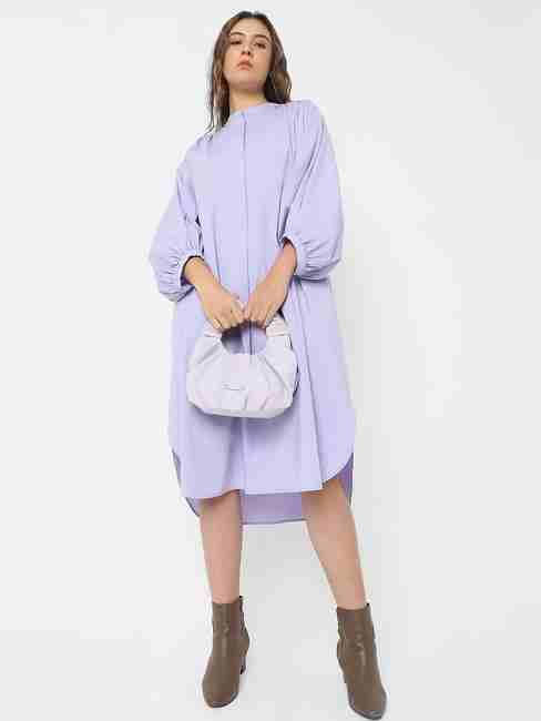 GAS | Oversized Mandarin Collar Dress