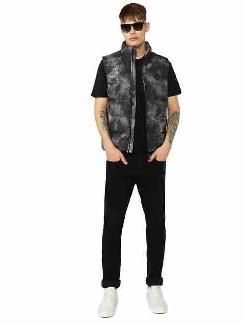 GAS | All Over Printed Panelled Gillet