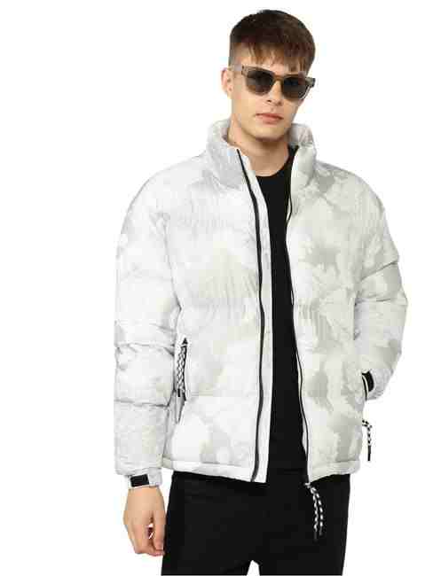 GAS | Metallic Futuristic Look Heavy Weight Jacket