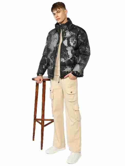 GAS | Metallic Futuristic Look Heavy Weight Jacket