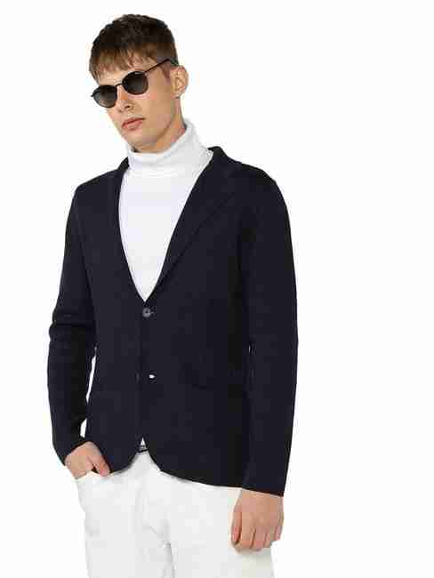 GAS | Cotton Flat Knit Formal Blazer