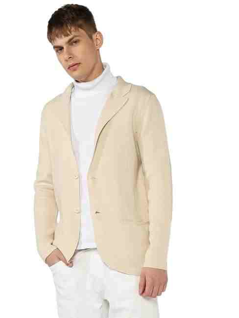 GAS | Cotton Flat Knit Formal Blazer