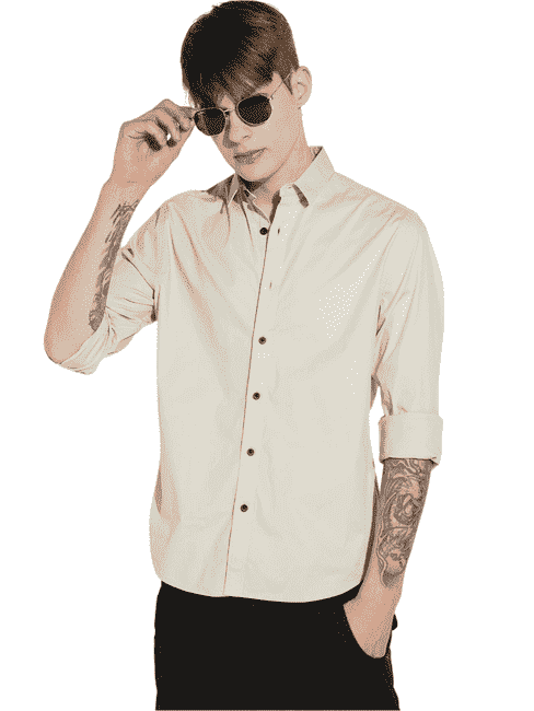 GAS | Lightweight Poplin Stretch Regular Fit Shirt