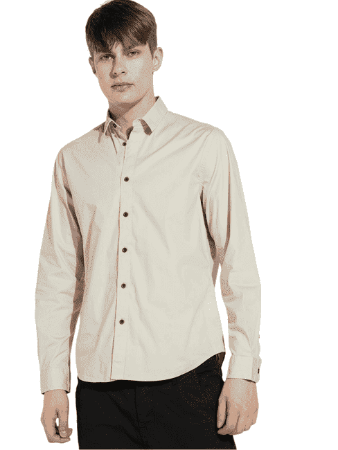 Lightweight Poplin Stretch Regular Fit Shirt