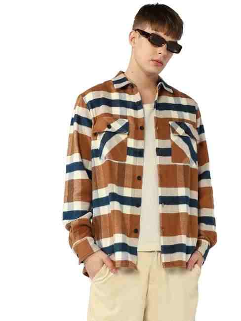 GAS | Shacket Fit Checked Shirt with Double Pockets
