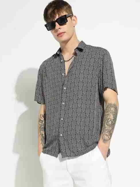 GAS | Short Sleeve Regular Fit Printed Shirt
