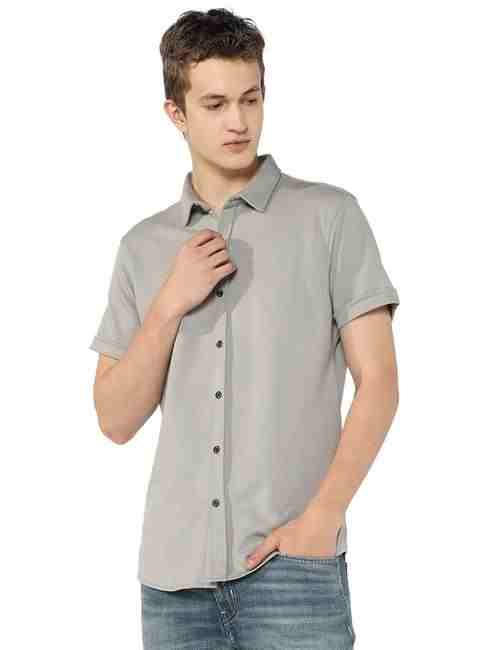GAS | Solid Knit Regular Fit Shirt