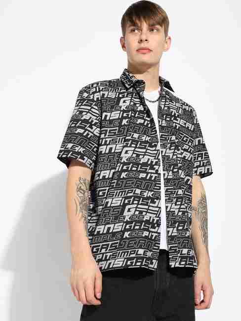 GAS | Short Sleeve Boxy Fit Printed Shirt