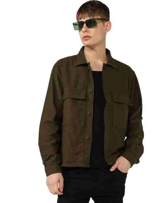GAS | Twill Structure Shacket with Double Pockets