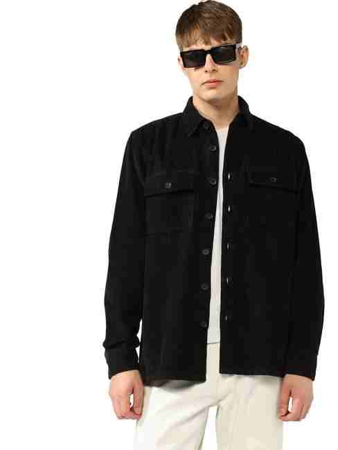 GAS | Corduroy Shacket Fit Shirt with Double Flap Pockets