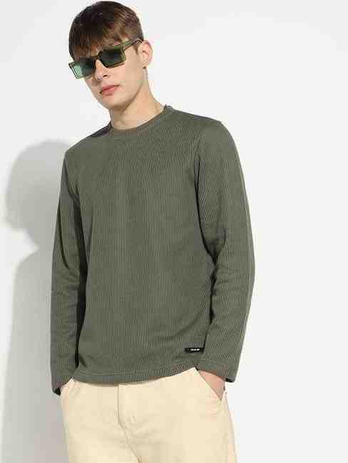 GAS | Crew Neck Full-length Sleeve Regular Fit Tshirt