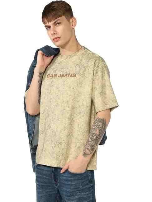 GAS | Crew Neck Short Sleeve Boxy Fit T-shirt