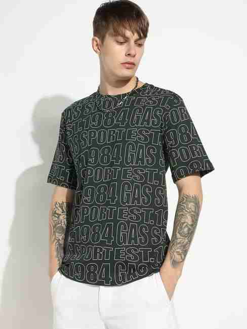 GAS | Crew Neck Short sleeve Boxy Fit T-shirt
