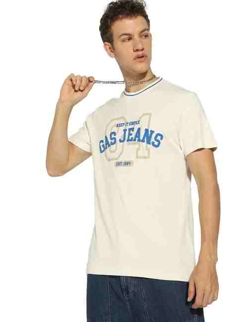 GAS | Crew Neck Regular Fit Graphic Print Tshirt