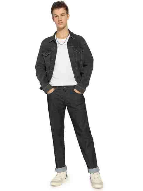 GAS | Solid Straight Fit Mid Rise Denim