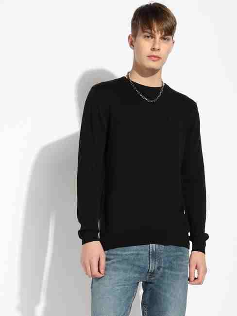 GAS | Classic Crew Neck Full Sleeve Solid Sweater