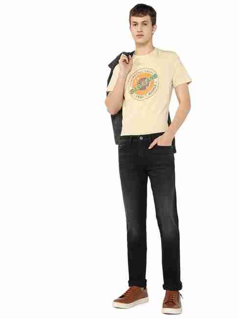 GAS | Albert Washed Black Slim Fit Denim