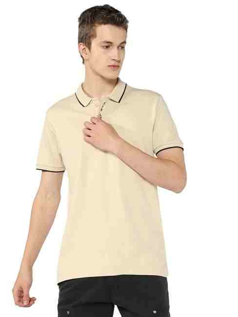 GAS | Solid Fluid Text Polo T-Shirt