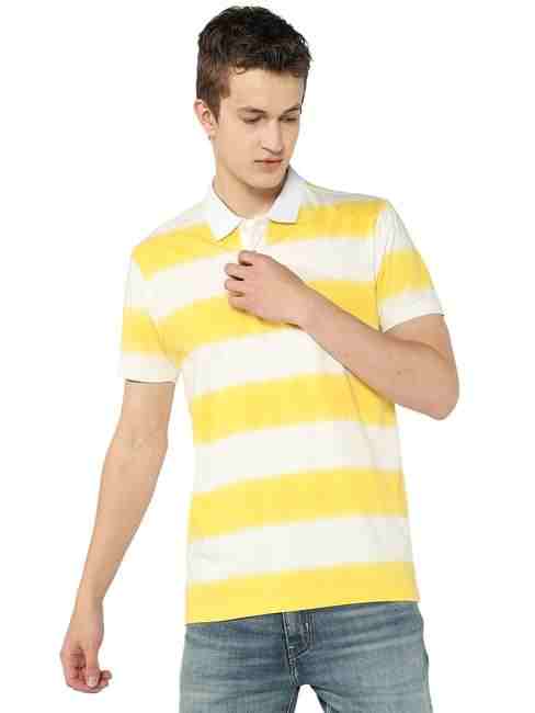 GAS | Gradient Stripe Summer Polo T-Shirt